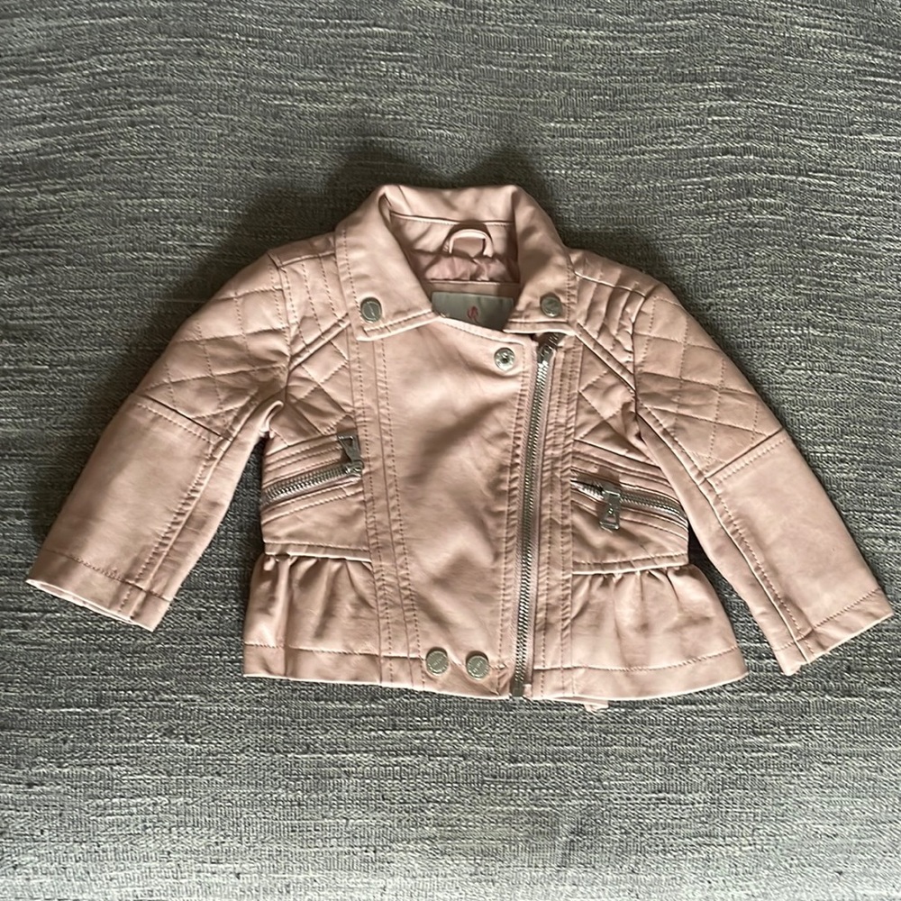 Moto Faux Leather Jacket